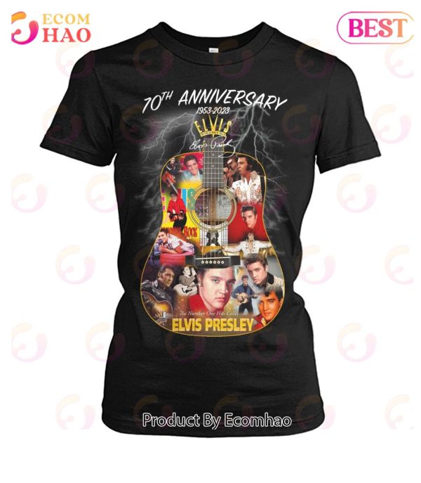 70th Anniversary 1953 – 2023 The Number One Hits Collection Elvis Presley T-Shirt