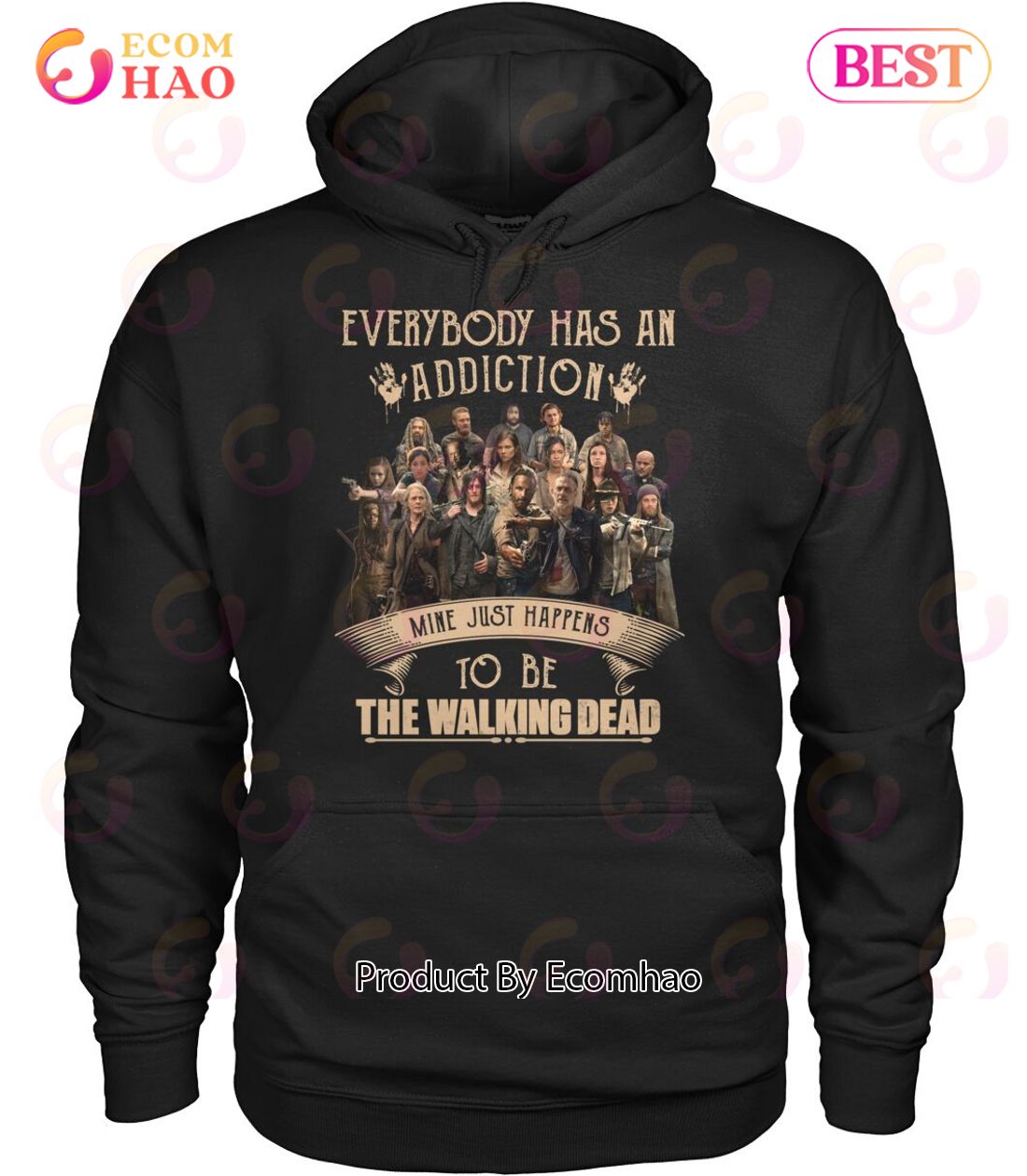 Everybody Has An Addiction Mine Just Happens To Be The Walking Dead T-Shirt