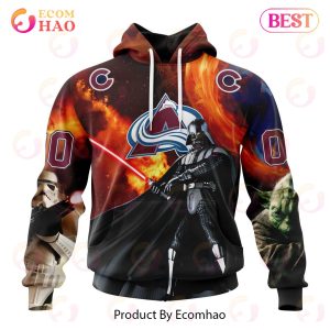 NHL Colorado Avalanche Specialized Design X Star War 3D Hoodie