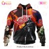 NHL Edmonton Oilers Specialized Design X Star War 3D Hoodie