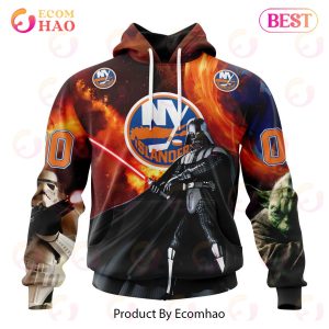 NHL New York Islanders Specialized Design X Star War 3D Hoodie