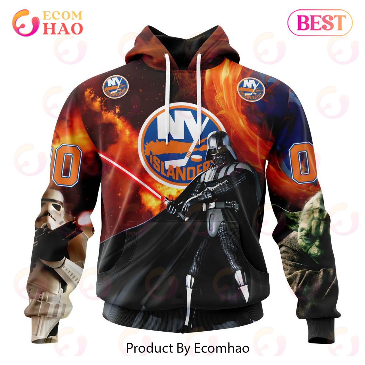 NHL Nashville Predators Specialized Design X Star War 3D Hoodie