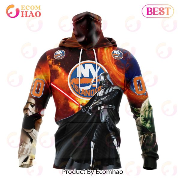 NHL New York Islanders Specialized Design X Star War 3D Hoodie