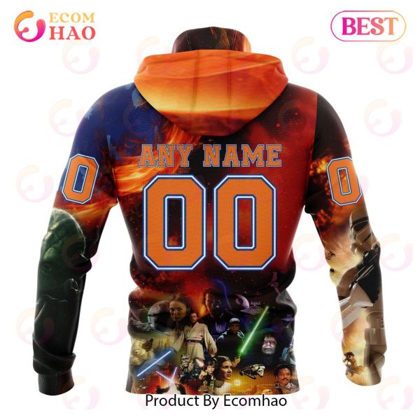 NHL New York Islanders Specialized Design X Star War 3D Hoodie