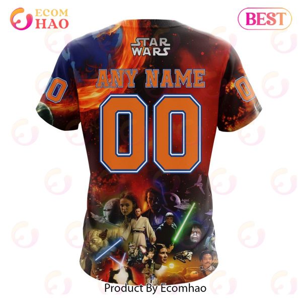 NHL New York Islanders Specialized Design X Star War 3D Hoodie