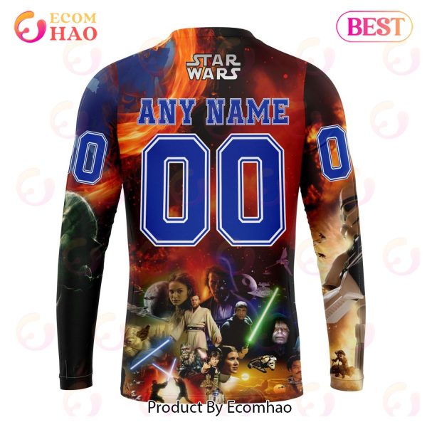 NHL New York Rangers Specialized Design X Star War 3D Hoodie
