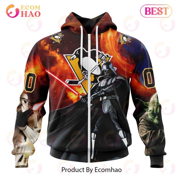 NHL Pittsburgh Penguins Specialized Design X Star War 3D Hoodie