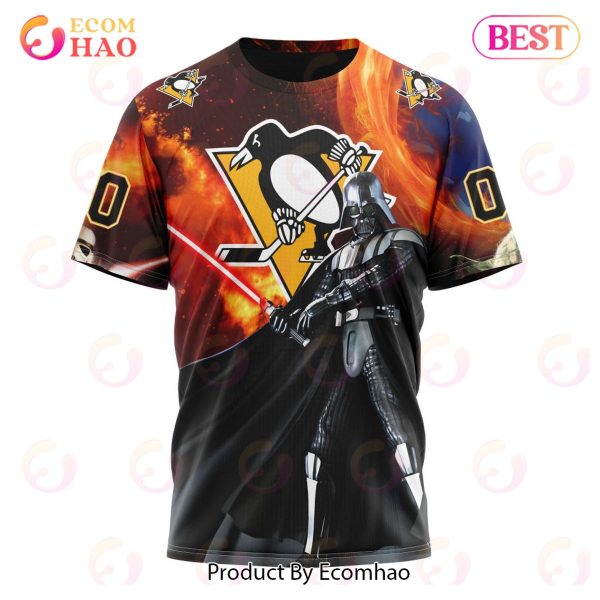 NHL Pittsburgh Penguins Specialized Design X Star War 3D Hoodie