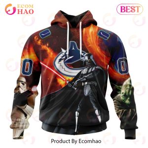 NHL Vancouver Canucks Specialized Design X Star War 3D Hoodie