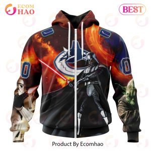 NHL Vancouver Canucks Specialized Design X Star War 3D Hoodie