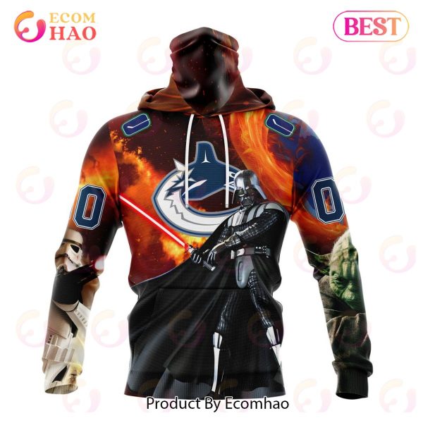 NHL Vancouver Canucks Specialized Design X Star War 3D Hoodie