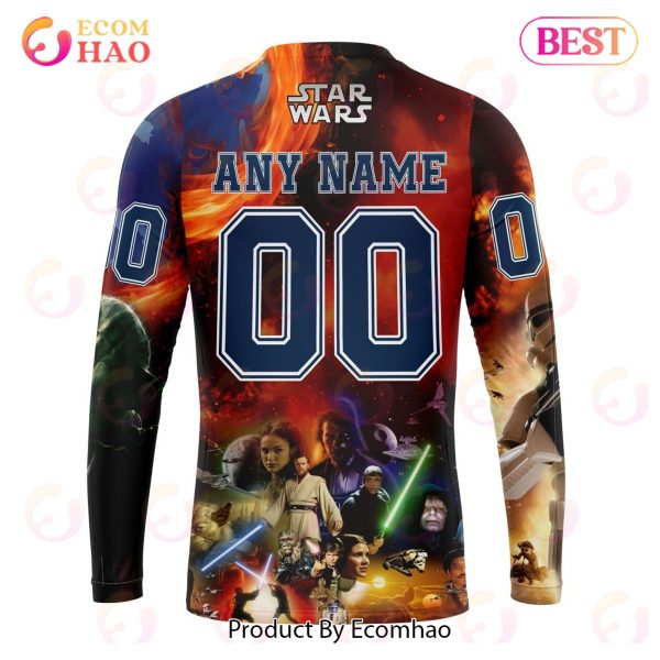 NHL Vancouver Canucks Specialized Design X Star War 3D Hoodie