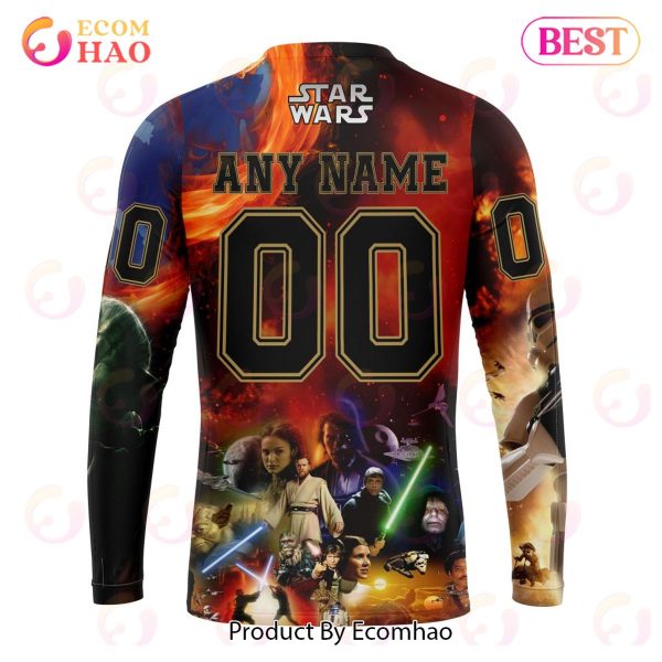 NHL Vegas Golden Knights Specialized Design X Star War 3D Hoodie