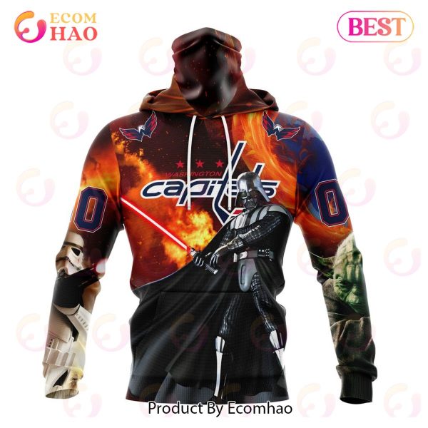 NHL Washington Capitals Specialized Design X Star War 3D Hoodie