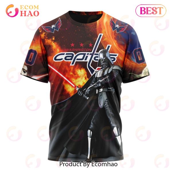 NHL Washington Capitals Specialized Design X Star War 3D Hoodie