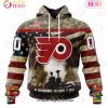 NHL Pittsburgh Penguins Specialized Unisex Kits Remember Pearl Harbor 3D Hoodie