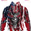 Tennessee Titans Demon Face American Flag 3D Unisex Hoodie Tennessee Titans Demon Face American Flag 3D Unisex Hoodie