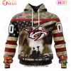 NHL Minnesota Wild Specialized Unisex Kits Remember Pearl Harbor 3D Hoodie