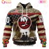 NHL Anaheim Ducks Specialized Unisex Kits Remember Pearl Harbor 3D Hoodie