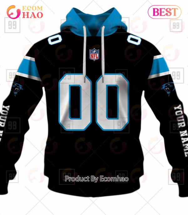 Personalized NFL Carolina Panthers You Laugh I Laugh Jersey 3D Hoodie