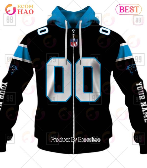 Personalized NFL Carolina Panthers You Laugh I Laugh Jersey 3D Hoodie