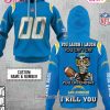 Personalized NFL Las Vegas Raiders You Laugh I Laugh Jersey 3D Hoodie