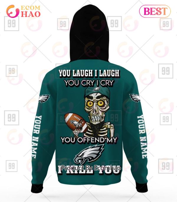 Personalized NFL Tampa Bay Buccaneers You Laugh I Laugh Hoodie