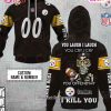 Personalized NFL San Francisco 49ers You Laugh I Laugh Jersey 3D Hoodie