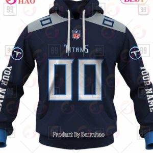 Personalized NFL Tennessee Titans You Laugh I Laugh Jersey 3D Hoodie