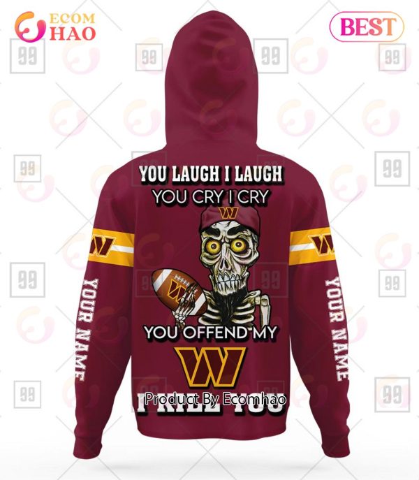 NFL Washington Redskins Specialized Design With Flag Mix Harley Davidson 3D  Hoodie - Limotees