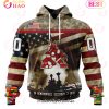 NHL Boston Bruins Specialized Unisex Kits Remember Pearl Harbor 3D Hoodie
