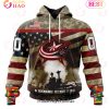 NHL Colorado Avalanche Specialized Unisex Kits Remember Pearl Harbor 3D Hoodie
