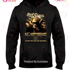 Bob Seger 62nd Anniversary 1961 – 2023 Thank You For The Memories T-Shirt
