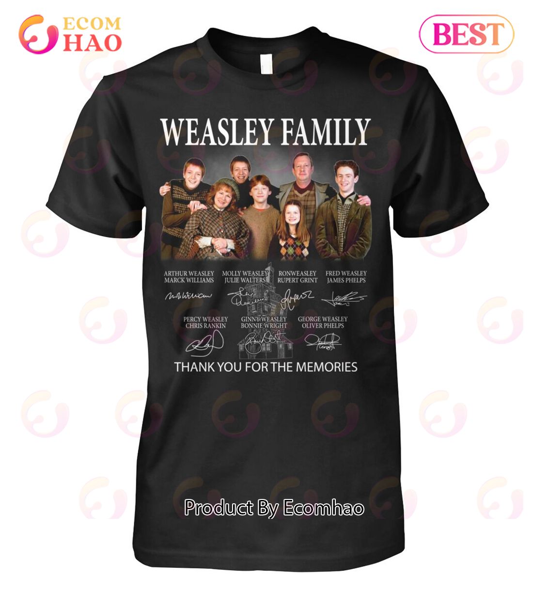 Weasley Family Thank You For The Memories T-Shirt