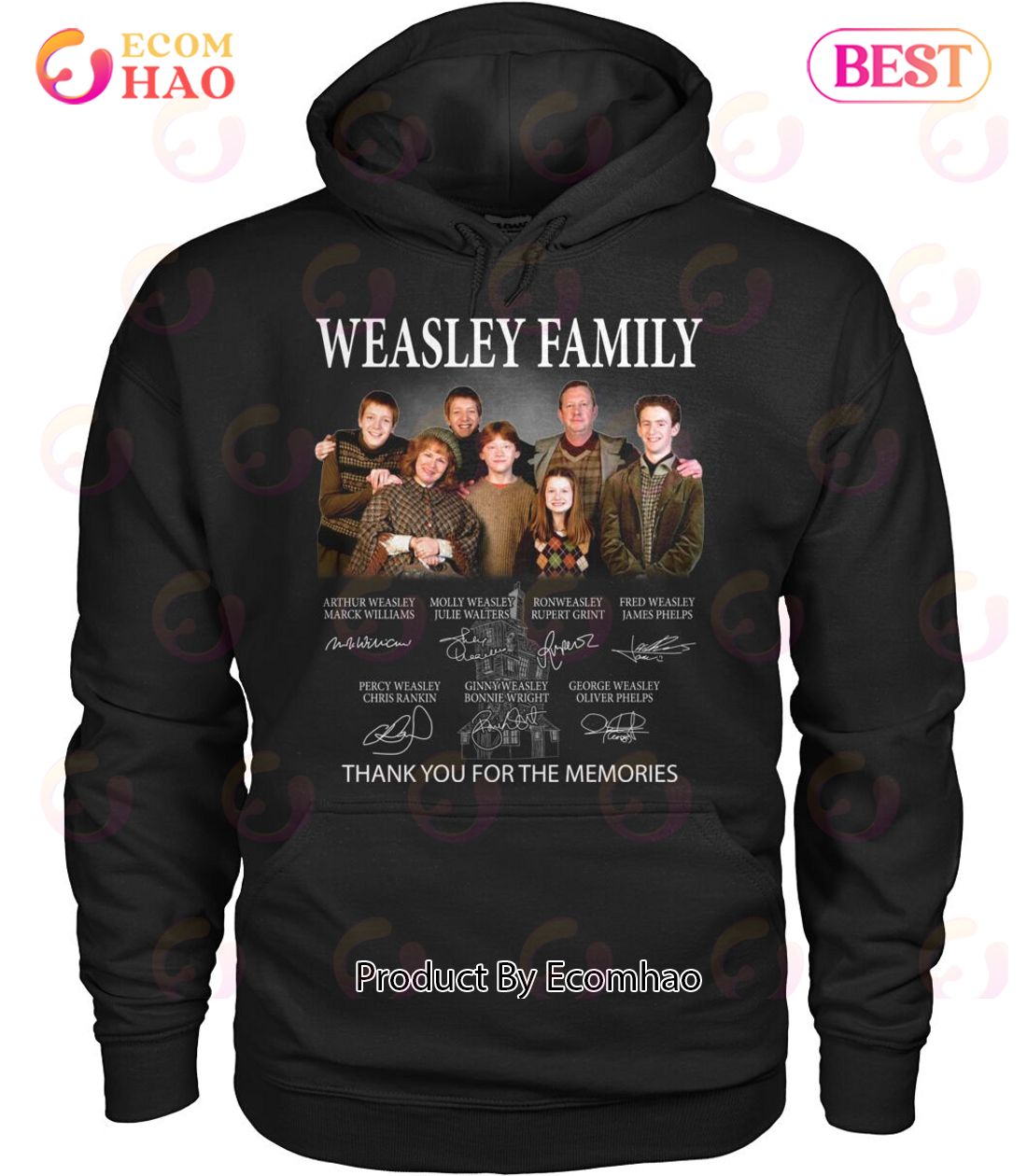 Weasley Family Thank You For The Memories T-Shirt