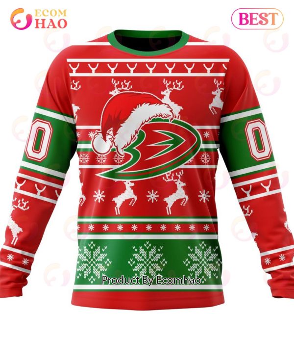 NHL Anaheim Ducks Specialized Unisex Christmas Is Coming 3D Hoodie