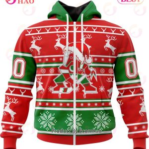 NHL Arizona Coyotes Specialized Unisex Christmas Is Coming 3D Hoodie