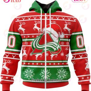 NHL Colorado Avalanche Specialized Unisex Christmas Is Coming 3D Hoodie