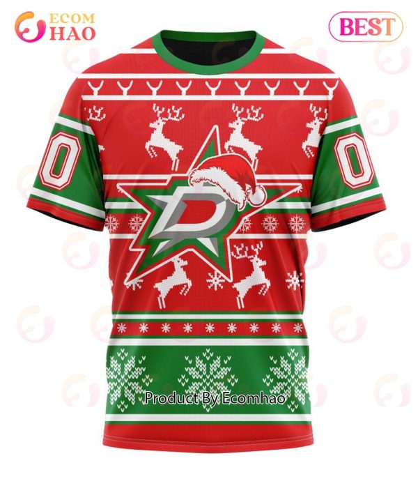 NHL Dallas Stars Specialized Unisex Christmas Is Coming 3D Hoodie
