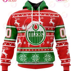 NHL Edmonton Oilers Specialized Unisex Christmas Is Coming 3D Hoodie