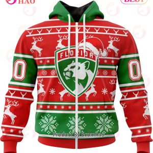 NHL Florida Panthers Specialized Unisex Christmas Is Coming 3D Hoodie