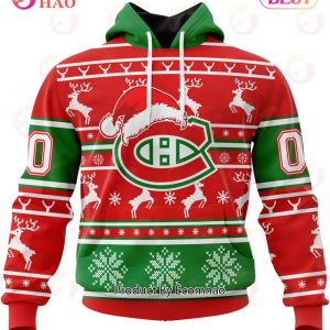 NHL Montreal Canadiens Specialized Unisex Christmas Is Coming 3D Hoodie