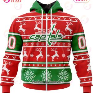 NHL Washington Capitals Specialized Unisex Christmas Is Coming 3D Hoodie