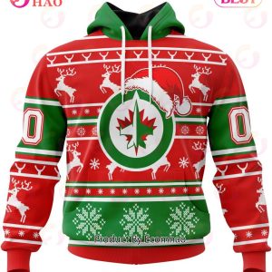 NHL Winnipeg Jets Specialized Unisex Christmas Is Coming 3D Hoodie