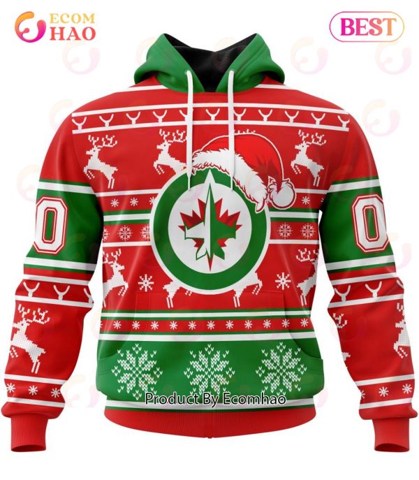 NHL Winnipeg Jets Specialized Unisex Christmas Is Coming 3D Hoodie