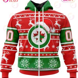 NHL Winnipeg Jets Specialized Unisex Christmas Is Coming 3D Hoodie