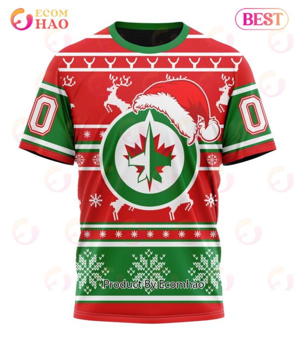 NHL Winnipeg Jets Specialized Unisex Christmas Is Coming 3D Hoodie