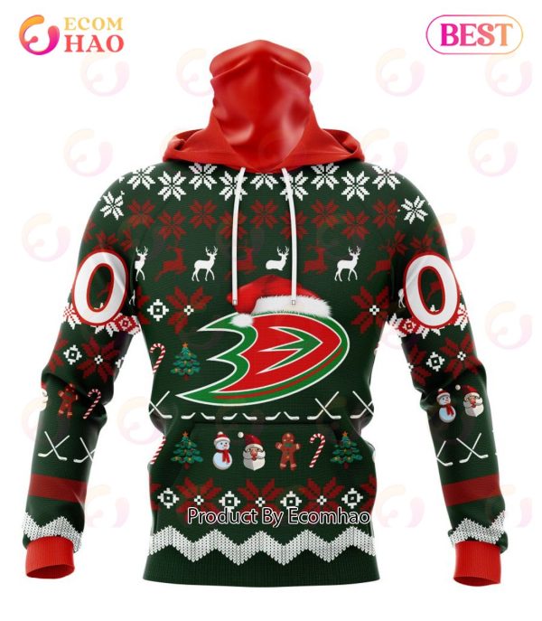 NHL Anaheim Ducks Specialized Christmas Design Gift For Fans 3D Hoodie