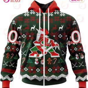 NHL Arizona Coyotes Specialized Christmas Design Gift For Fans 3D Hoodie