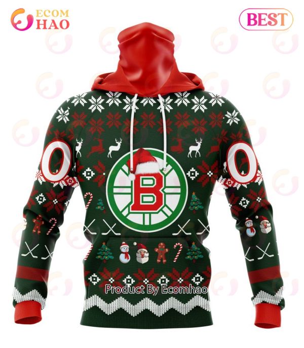 NHL Boston Bruins Specialized Christmas Design Gift For Fans 3D Hoodie